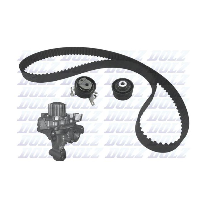 Vandens siurblio ir paskirstymo diržo komplektas DOLZ KD056
