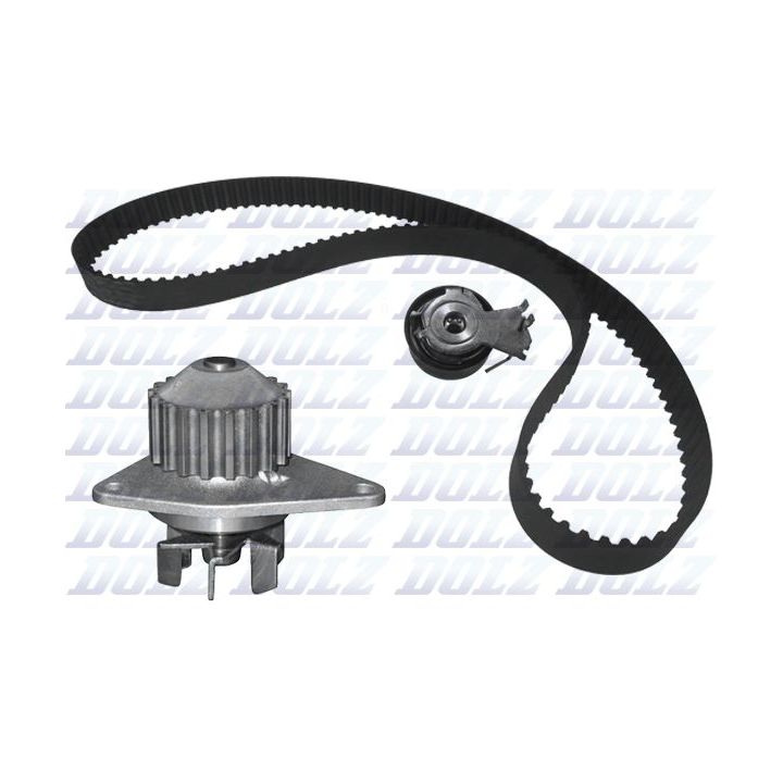 Vandens siurblio ir paskirstymo diržo komplektas DOLZ KD057
