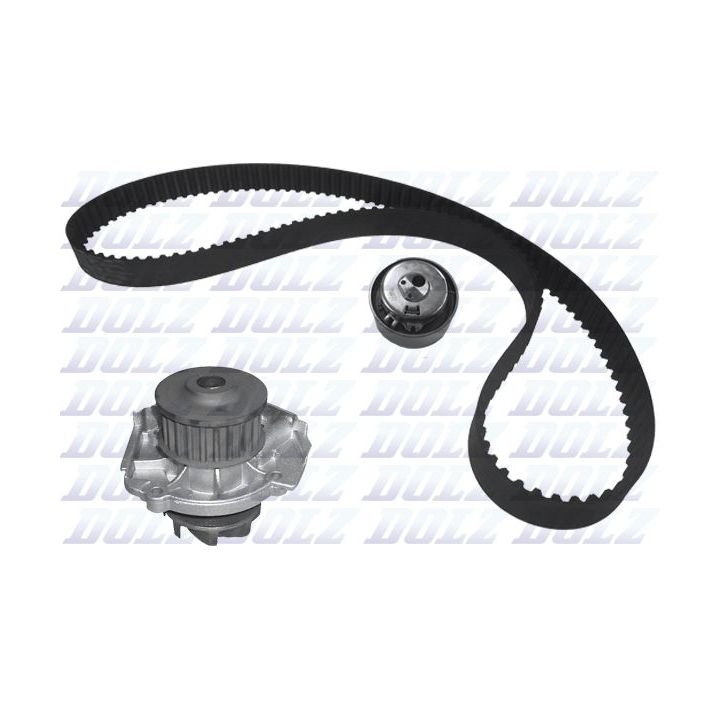Vandens siurblio ir paskirstymo diržo komplektas DOLZ KD060