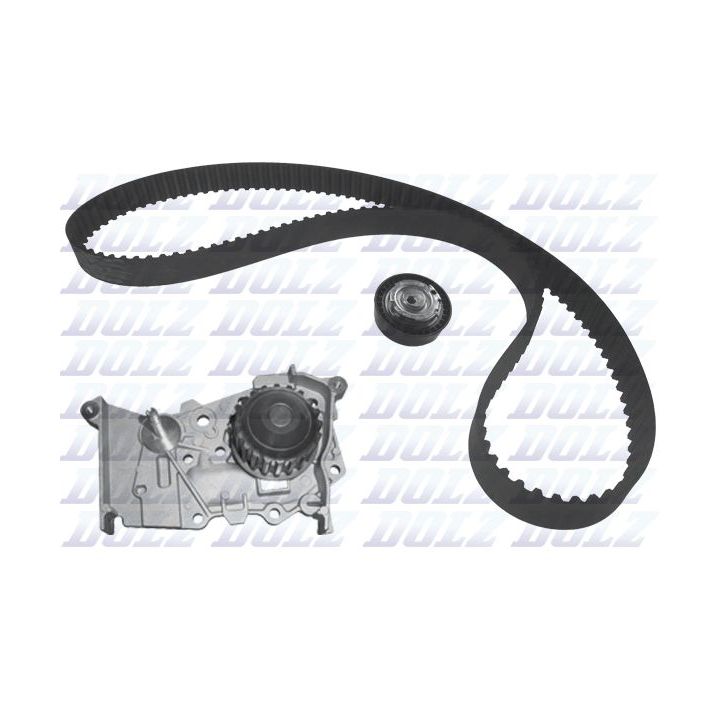 Vandens siurblio ir paskirstymo diržo komplektas DOLZ KD085