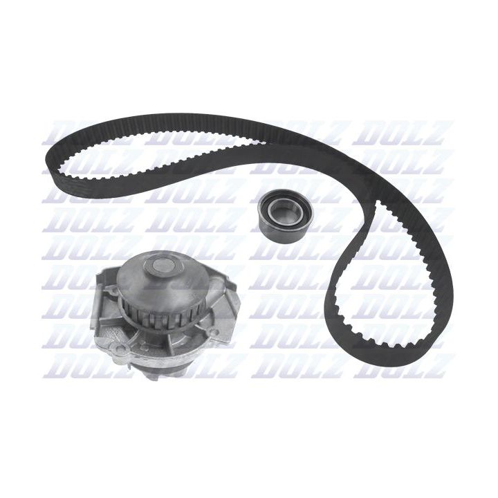 Vandens siurblio ir paskirstymo diržo komplektas DOLZ KD088