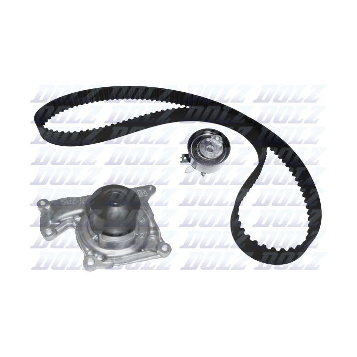 Vandens siurblio ir paskirstymo diržo komplektas DOLZ KD103