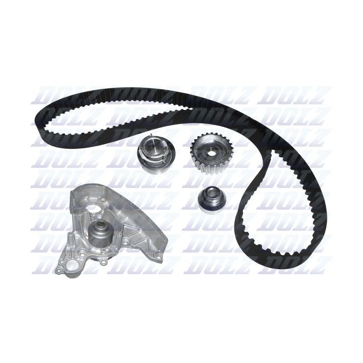 Vandens siurblio ir paskirstymo diržo komplektas DOLZ KD112