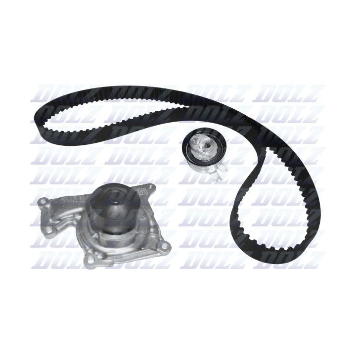 Vandens siurblio ir paskirstymo diržo komplektas DOLZ KD113