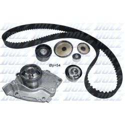 Vandens siurblio ir paskirstymo diržo komplektas DOLZ KD117