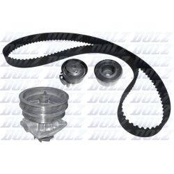 Vandens siurblio ir paskirstymo diržo komplektas DOLZ KD126