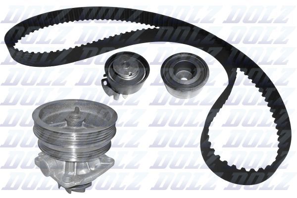 Vandens siurblio ir paskirstymo diržo komplektas DOLZ KD126