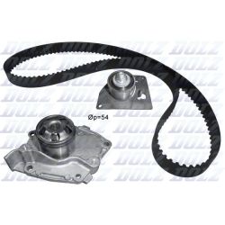 Vandens siurblio ir paskirstymo diržo komplektas DOLZ KD128