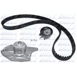 Vandens siurblio ir paskirstymo diržo komplektas DOLZ KD133