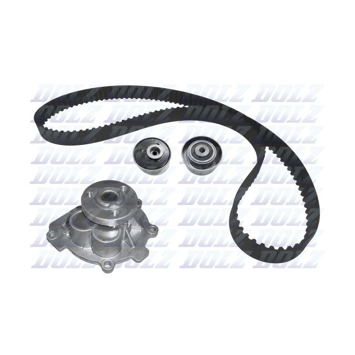 Vandens siurblio ir paskirstymo diržo komplektas DOLZ KD162