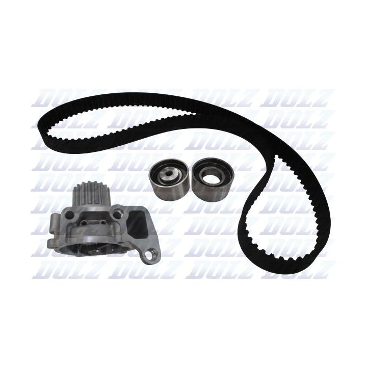 Vandens siurblio ir paskirstymo diržo komplektas DOLZ KD185