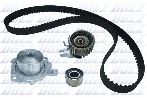 Vandens siurblio ir paskirstymo diržo komplektas DOLZ KD190