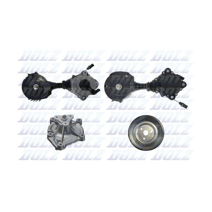 Vandens siurblys + V formos rumbuotas diržas, komplektas DOLZ KD174T