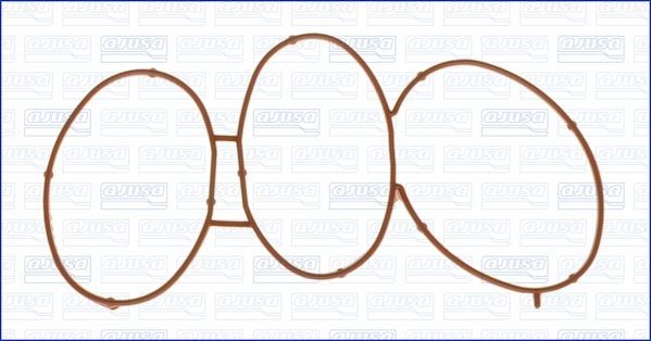 Tarpiklis, įsiurbimo kolektoriaus korpusas AJUSA 13221900