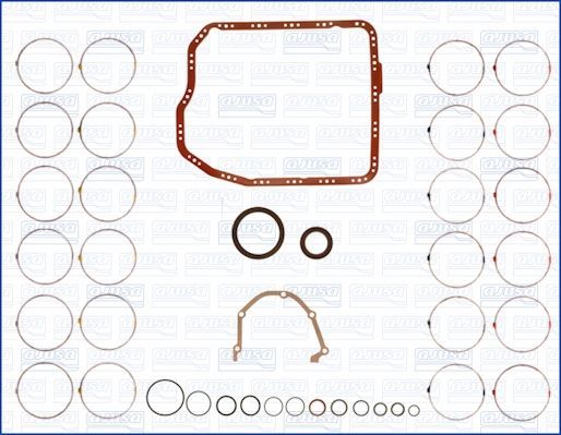 Tarpiklių rinkinys, variklio karteris AJUSA 54075100