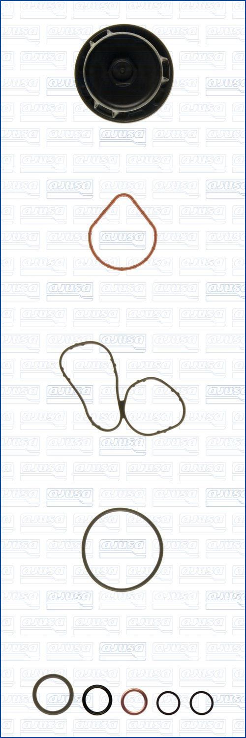 Tarpiklių rinkinys, variklio karteris AJUSA 54301900