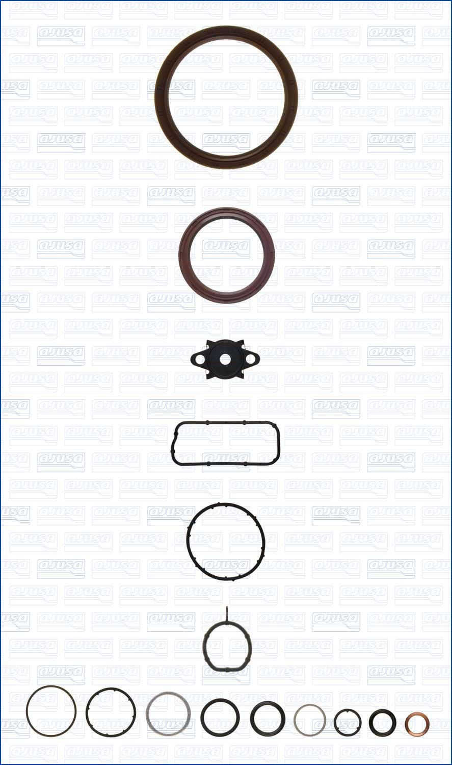 Tarpiklių rinkinys, variklio karteris AJUSA 54313500