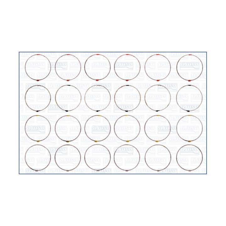 O žiedų komplektas, cilindro sraigtinė įvorė AJUSA 60000300