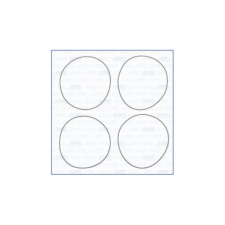 O žiedų komplektas, cilindro sraigtinė įvorė AJUSA 60010300