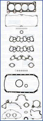 Visas tarpiklių komplektas, variklis AJUSA 50075800