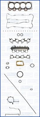 Visas tarpiklių komplektas, variklis AJUSA 50237800