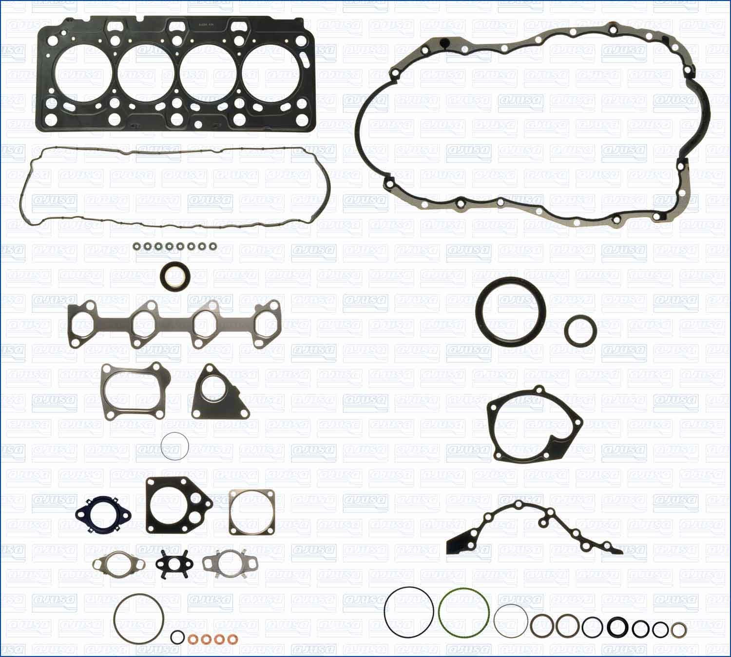 Visas tarpiklių komplektas, variklis AJUSA 50462200