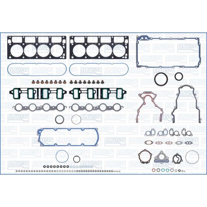 Visas tarpiklių komplektas, variklis AJUSA 50497300