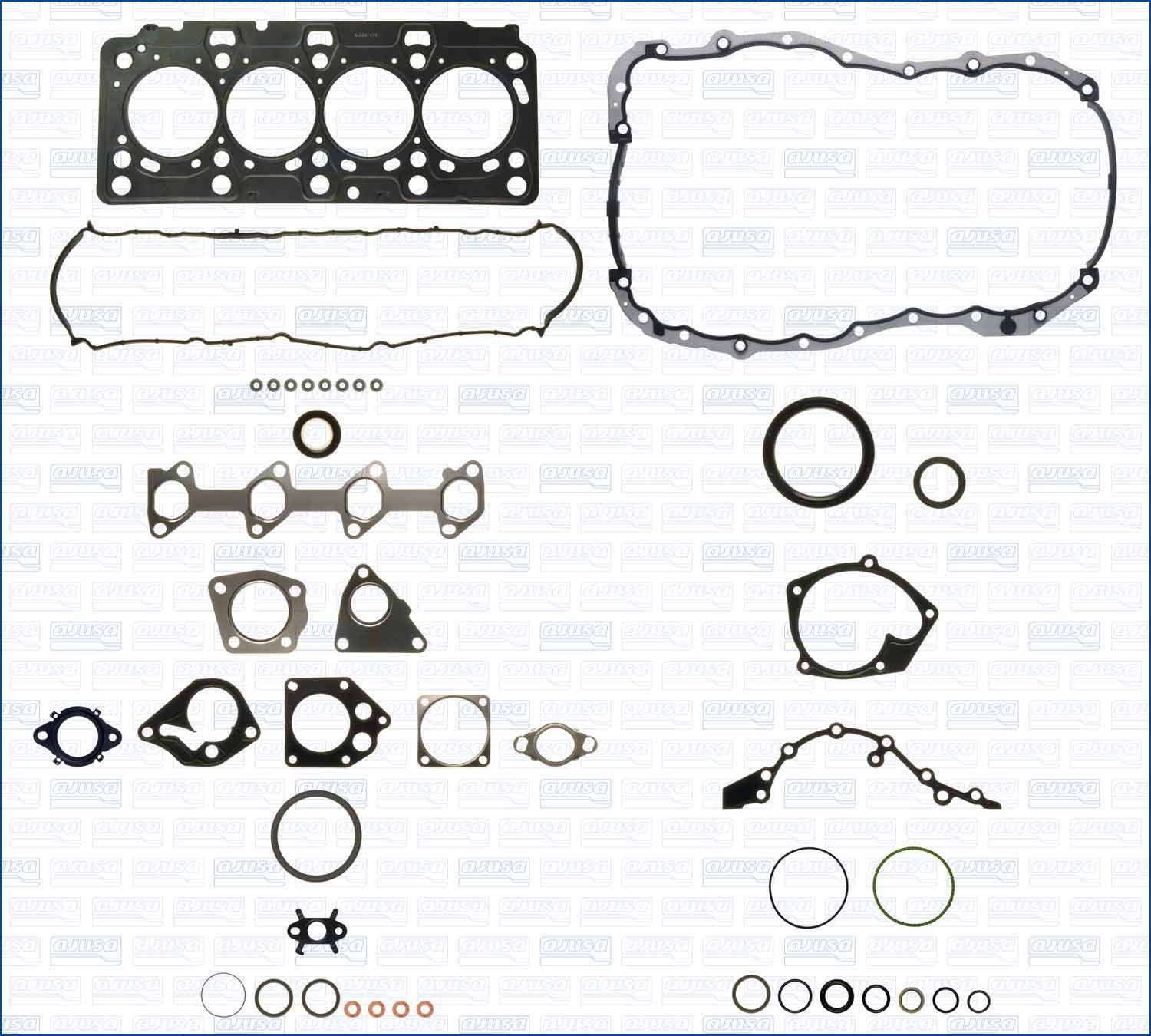 Visas tarpiklių komplektas, variklis AJUSA 50510700