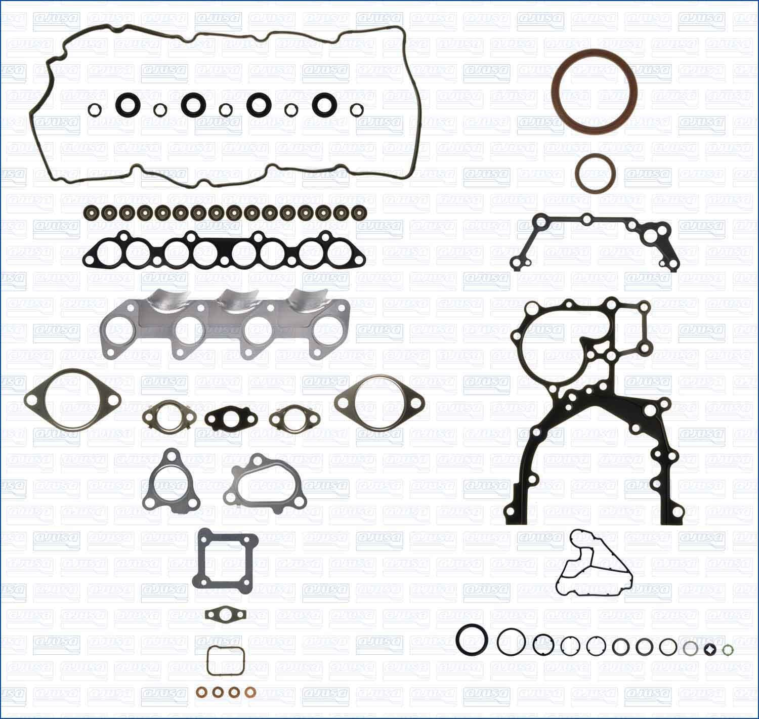 Visas tarpiklių komplektas, variklis AJUSA 51071900