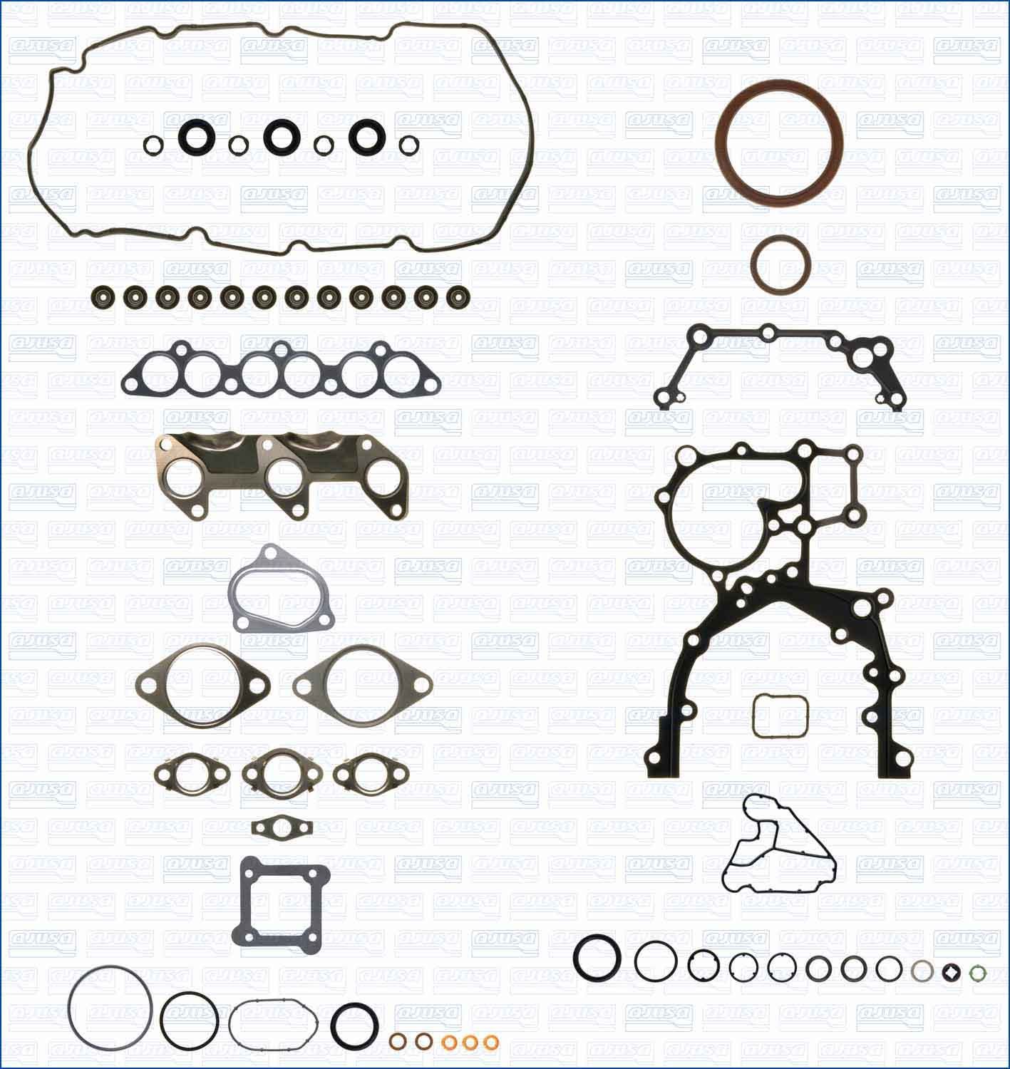 Visas tarpiklių komplektas, variklis AJUSA 51073100