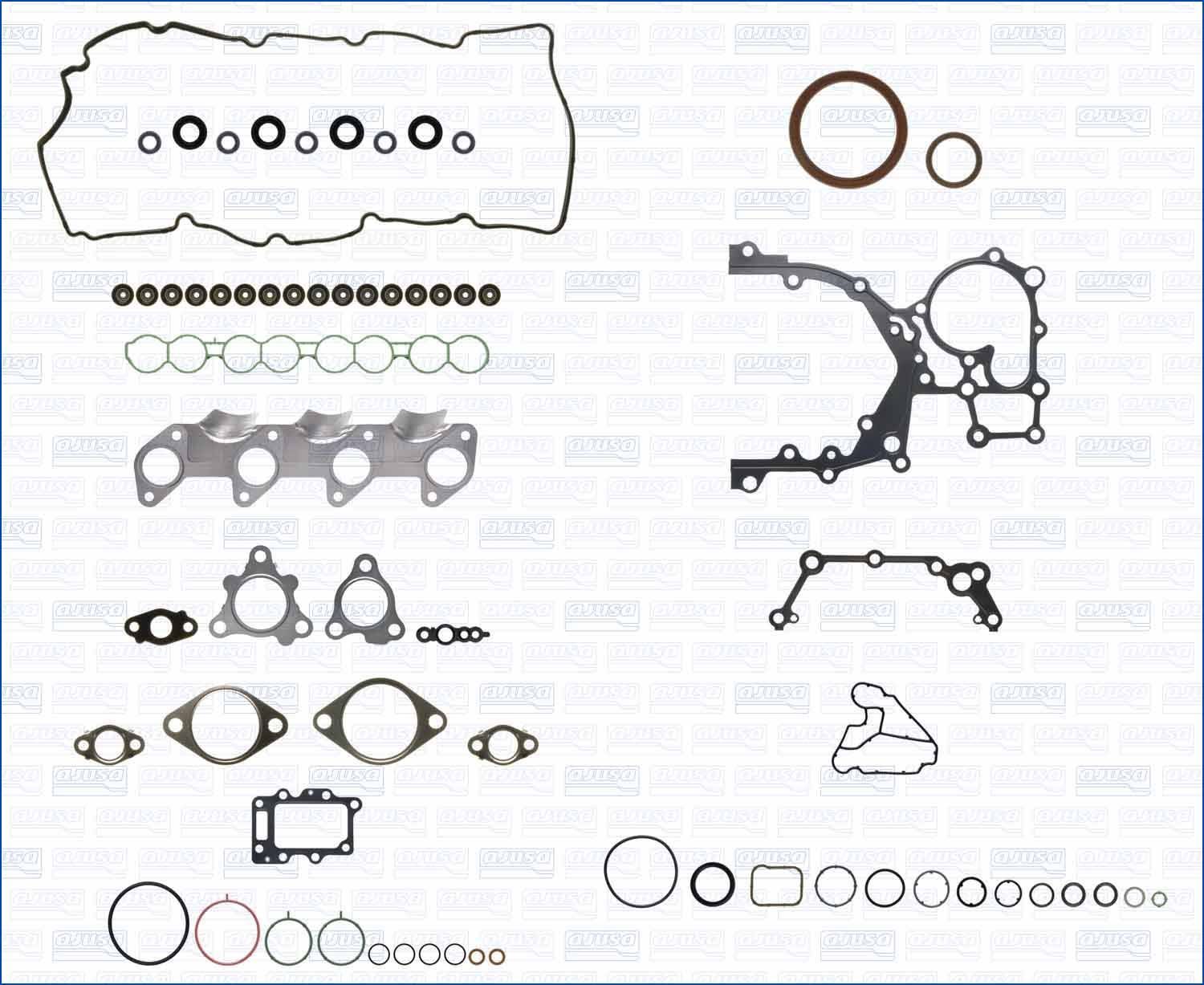 Visas tarpiklių komplektas, variklis AJUSA 51073500