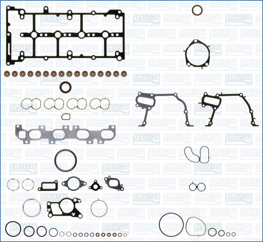 Visas tarpiklių komplektas, variklis AJUSA 51090000