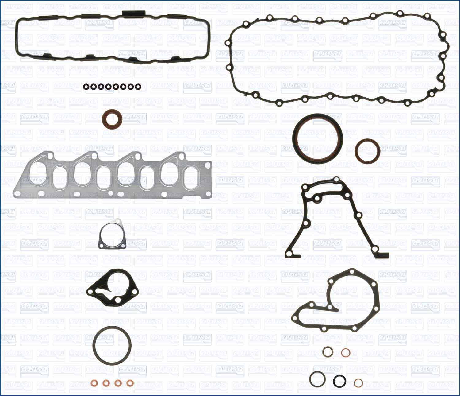 Visas tarpiklių komplektas, variklis AJUSA 51100500