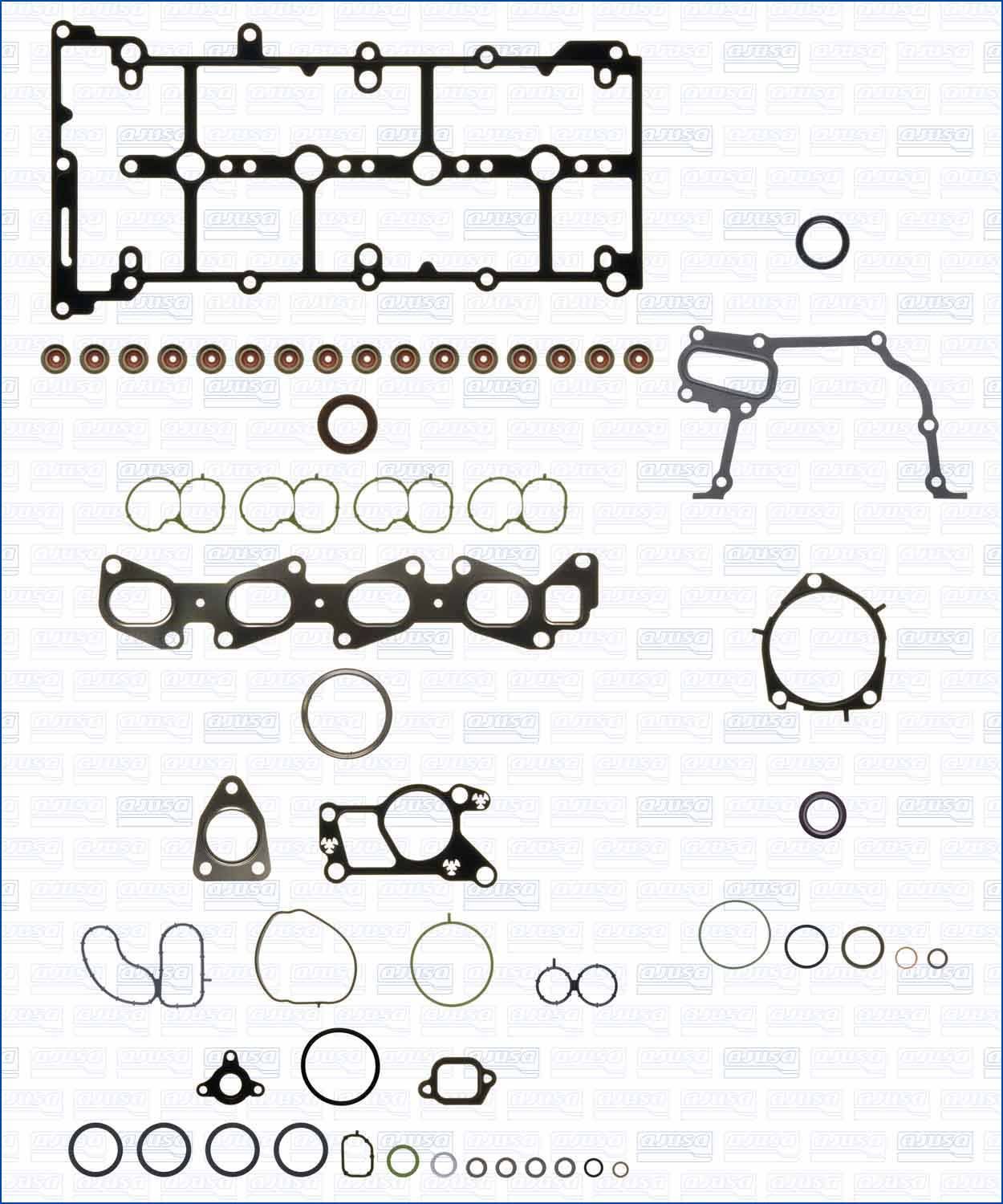 Visas tarpiklių komplektas, variklis AJUSA 51103200