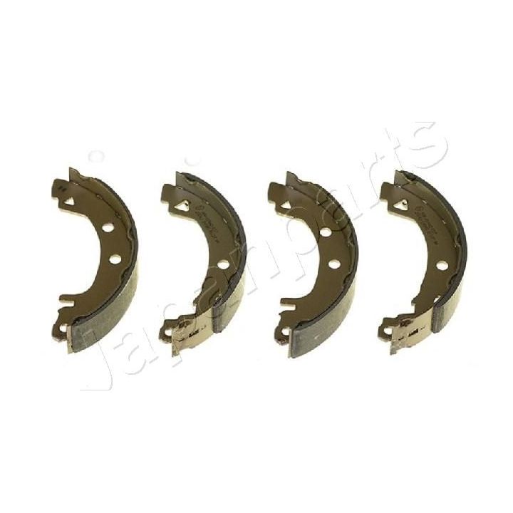 Stabdžių trinkelių komplektas JAPANPARTS GF-0702AF