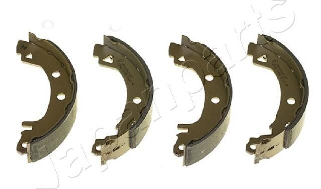 Stabdžių trinkelių komplektas JAPANPARTS GF-0702AF