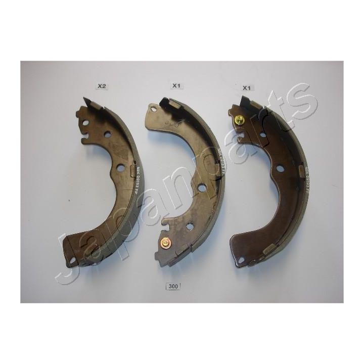 Stabdžių trinkelių komplektas JAPANPARTS GF-300AF