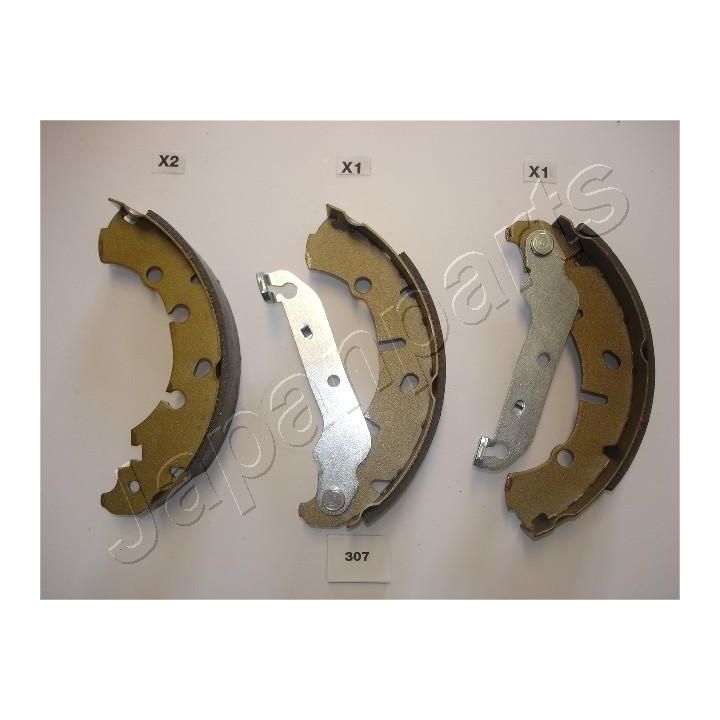 Stabdžių trinkelių komplektas JAPANPARTS GF-307AF