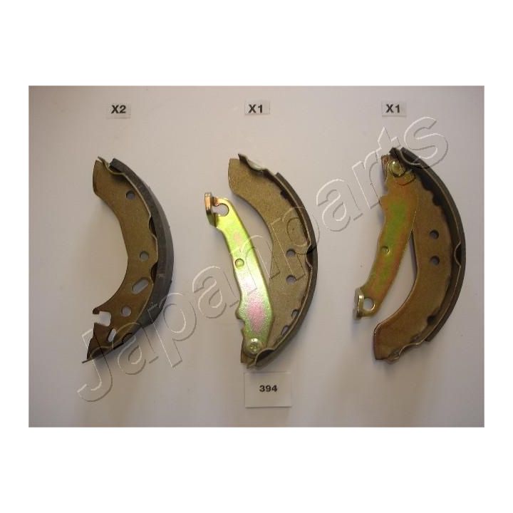 Stabdžių trinkelių komplektas JAPANPARTS GF-394AF