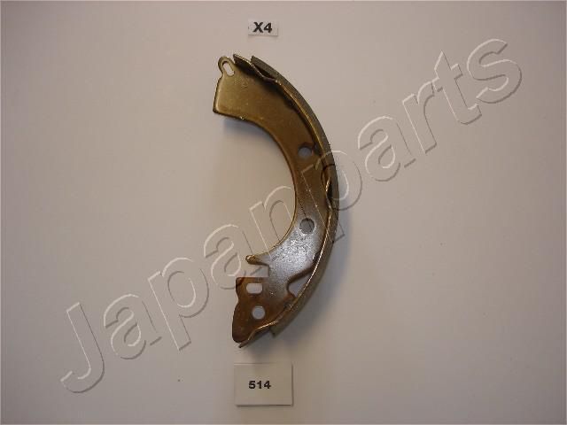 Stabdžių trinkelių komplektas JAPANPARTS GF-514AF