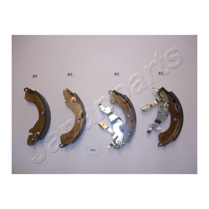 Stabdžių trinkelių komplektas JAPANPARTS GF-526AF