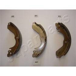 Stabdžių trinkelių komplektas JAPANPARTS GF-587AF