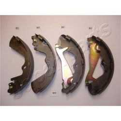 Stabdžių trinkelių komplektas JAPANPARTS GF-H02AF