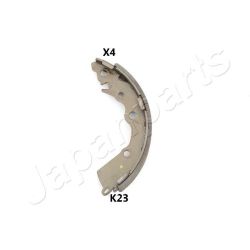 Stabdžių trinkelių komplektas JAPANPARTS GF-K23AF