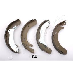 Stabdžių trinkelių komplektas JAPANPARTS GF-L04AF