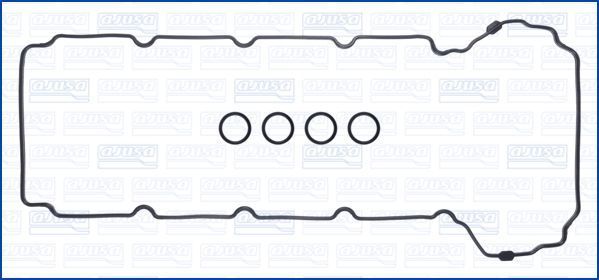 Tarpiklių komplektas, svirties gaubtas AJUSA 56052100
