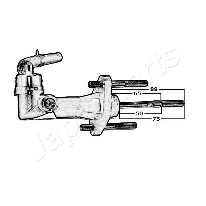 Pagrindinis cilindras, sankaba JAPANPARTS FR-K18