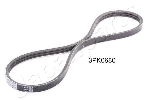 V formos rumbuoti diržai JAPANPARTS DV-3PK0680