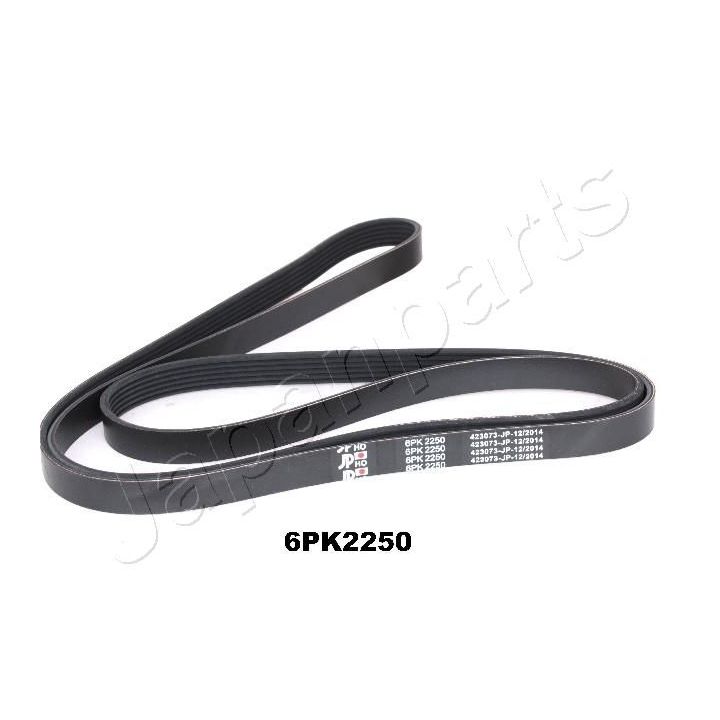 V formos rumbuoti diržai JAPANPARTS DV-6PK2250