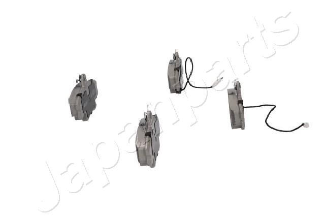 Stabdžių trinkelių rinkinys, diskinis stabdys JAPANPARTS PA-0037AF